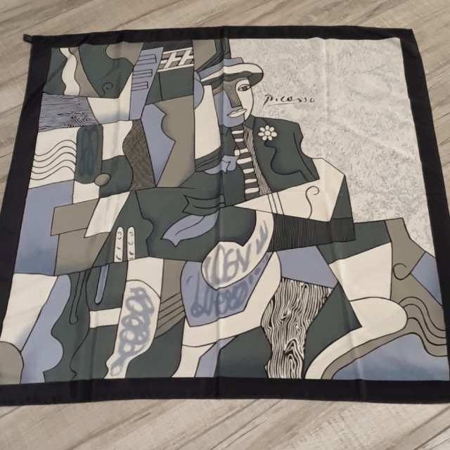 Brand New Picasso Silk Scarf From France